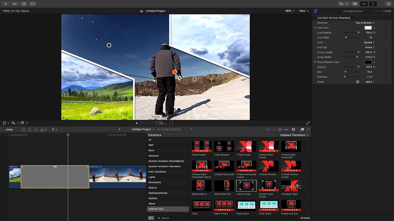 xeffects tech transitions for final cut pro x download
