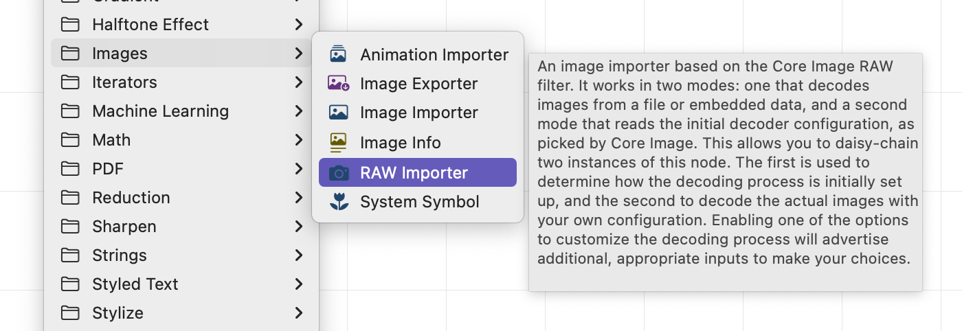 RAW Importer