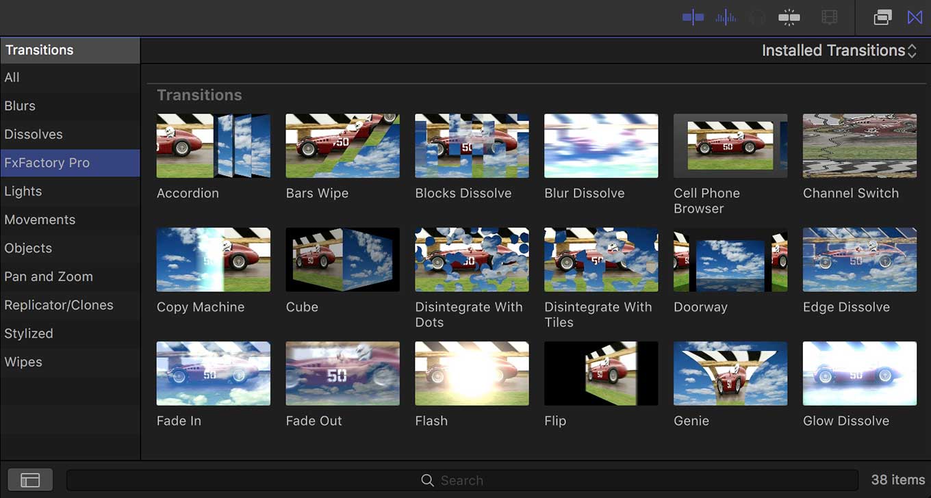 how to install transitions in final cut pro x